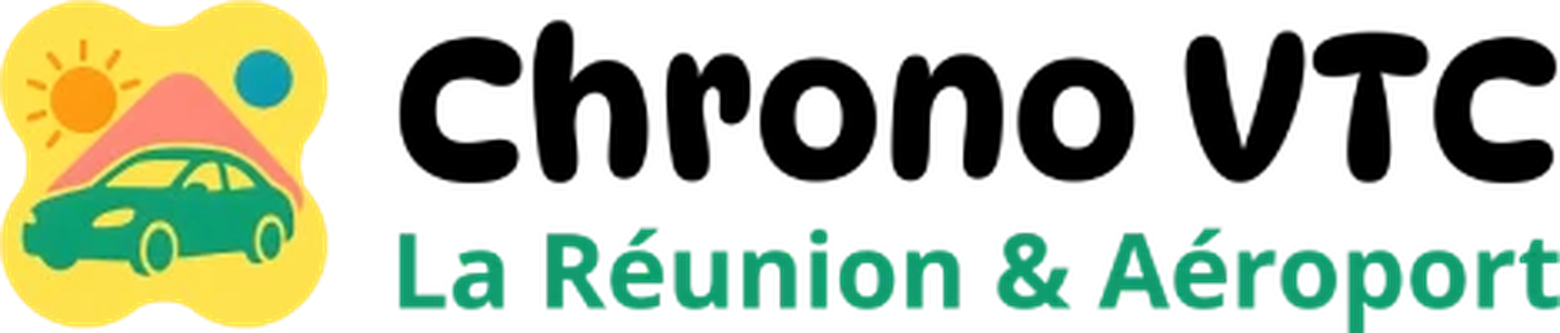 logo chrono vtc la reunion et aeroport